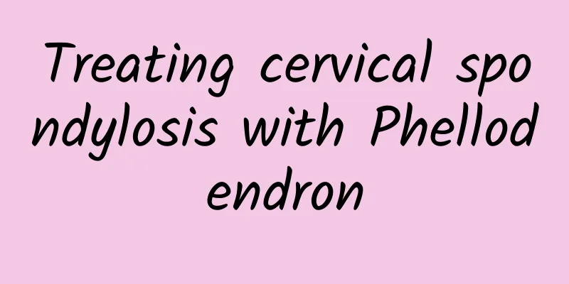 Treating cervical spondylosis with Phellodendron