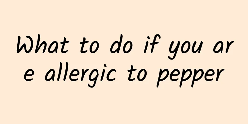 What to do if you are allergic to pepper