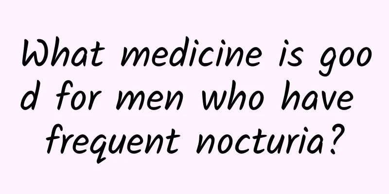 What medicine is good for men who have frequent nocturia?