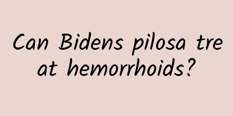 Can Bidens pilosa treat hemorrhoids?
