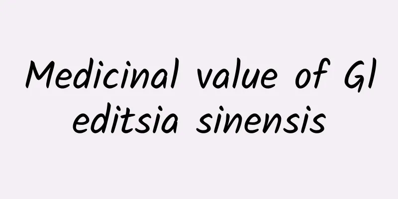 Medicinal value of Gleditsia sinensis