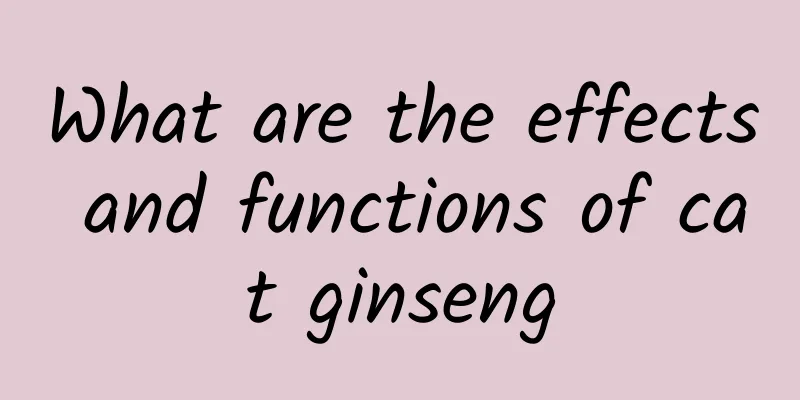 What are the effects and functions of cat ginseng