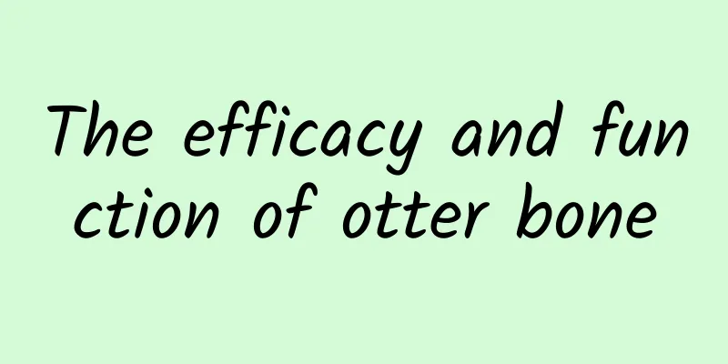 The efficacy and function of otter bone