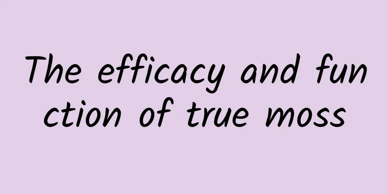 The efficacy and function of true moss