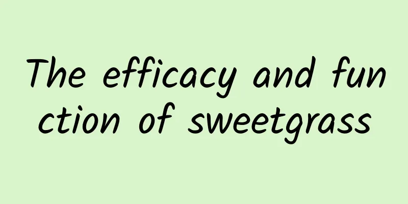 The efficacy and function of sweetgrass