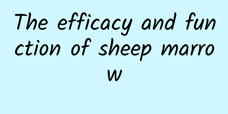 The efficacy and function of sheep marrow