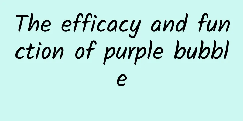 The efficacy and function of purple bubble