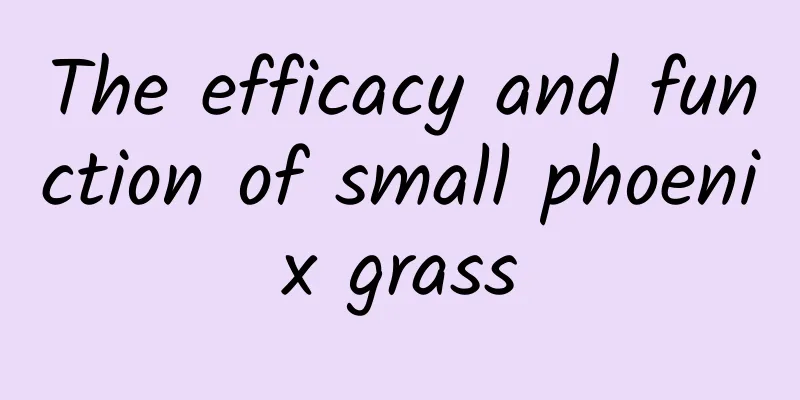 The efficacy and function of small phoenix grass