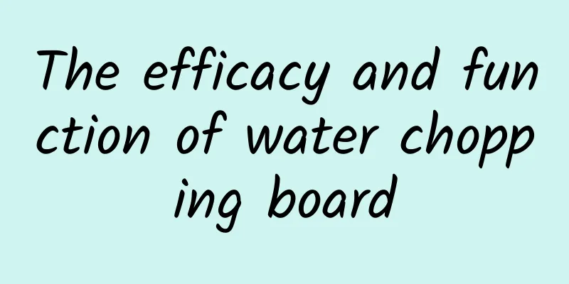 The efficacy and function of water chopping board