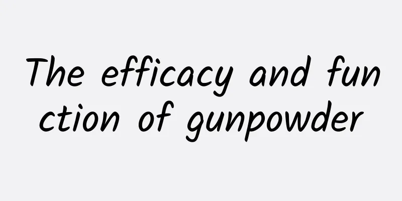 The efficacy and function of gunpowder