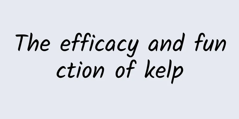 The efficacy and function of kelp