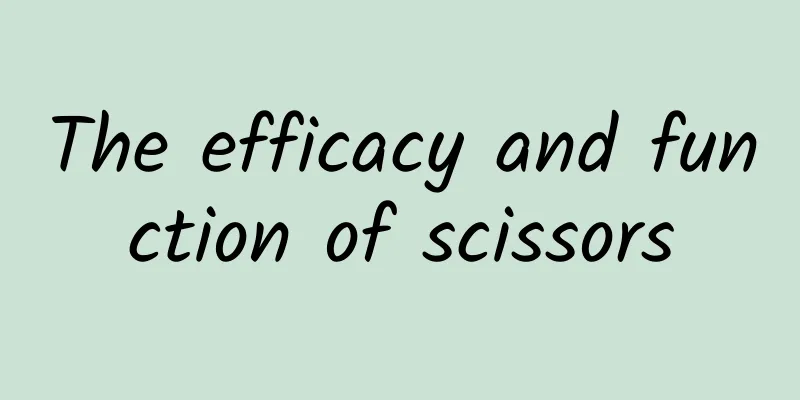 The efficacy and function of scissors