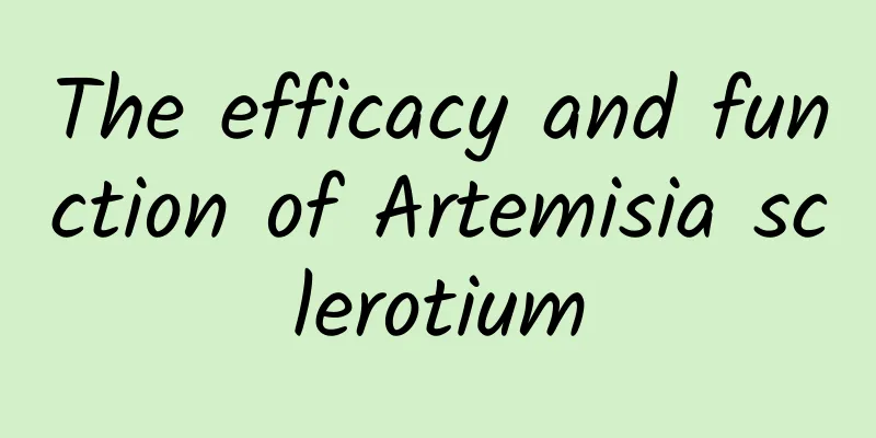 The efficacy and function of Artemisia sclerotium