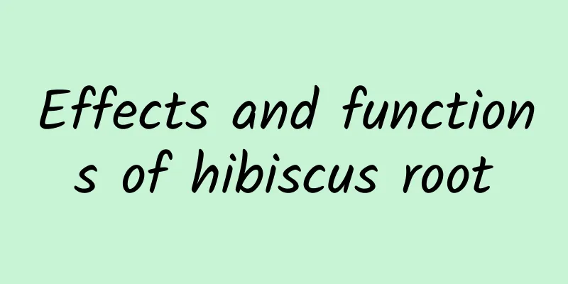 Effects and functions of hibiscus root