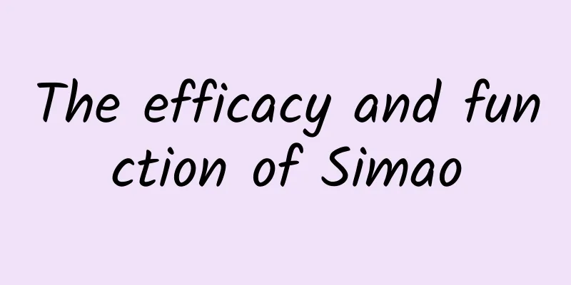 The efficacy and function of Simao