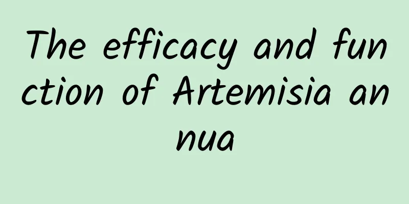 The efficacy and function of Artemisia annua