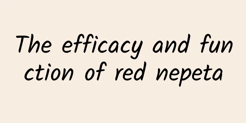 The efficacy and function of red nepeta