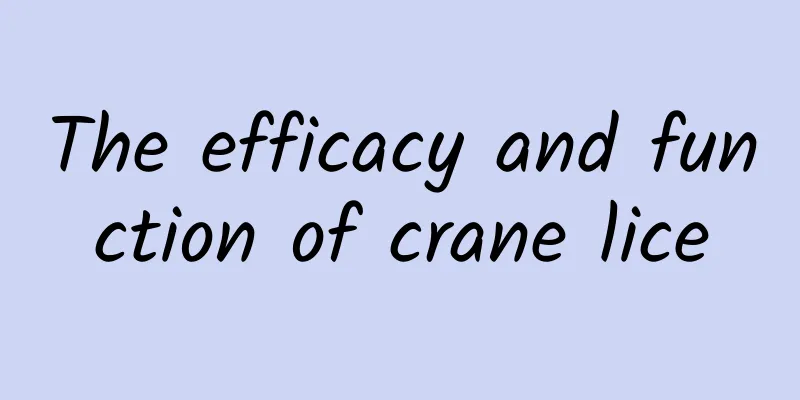 The efficacy and function of crane lice