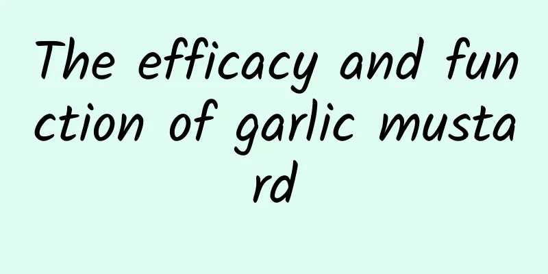 The efficacy and function of garlic mustard
