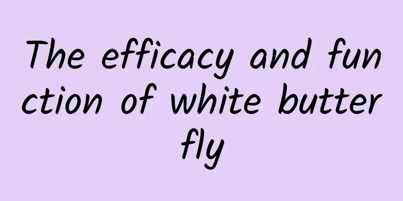 The efficacy and function of white butterfly