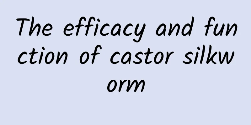 The efficacy and function of castor silkworm
