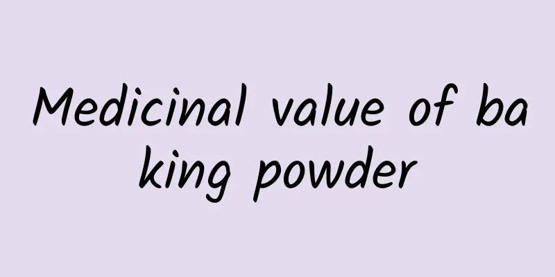 Medicinal value of baking powder