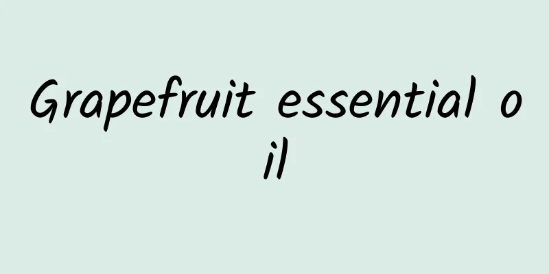 Grapefruit essential oil