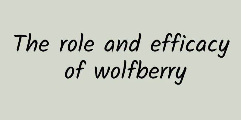 The role and efficacy of wolfberry