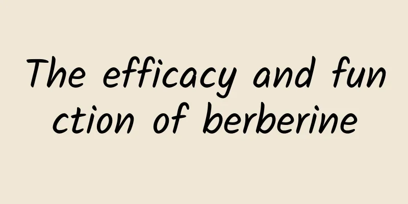 The efficacy and function of berberine