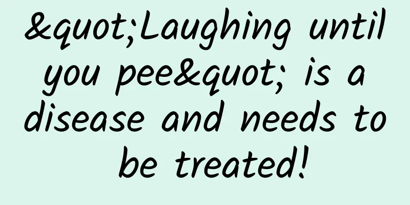 "Laughing until you pee" is a disease and needs to be treated!