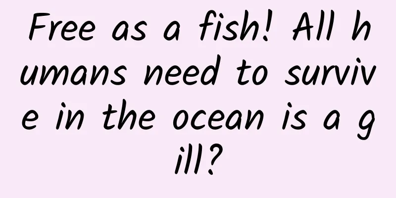 Free as a fish! All humans need to survive in the ocean is a gill?