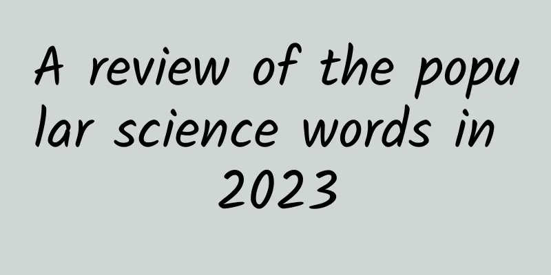 A review of the popular science words in 2023