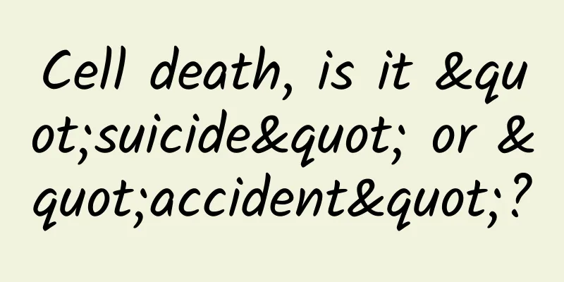 Cell death, is it "suicide" or "accident"?