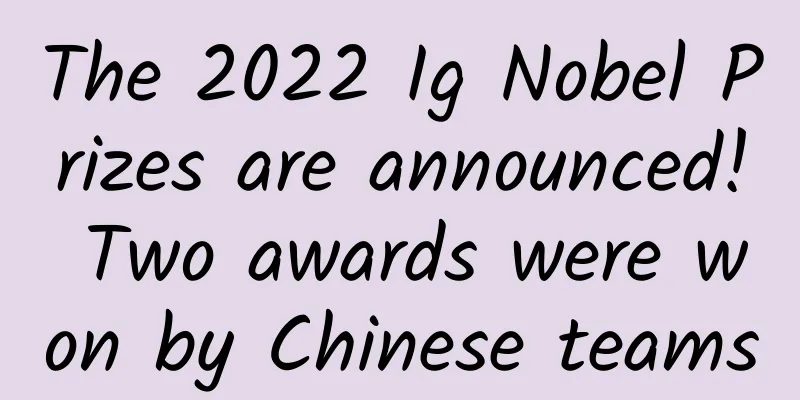 The 2022 Ig Nobel Prizes are announced! Two awards were won by Chinese teams