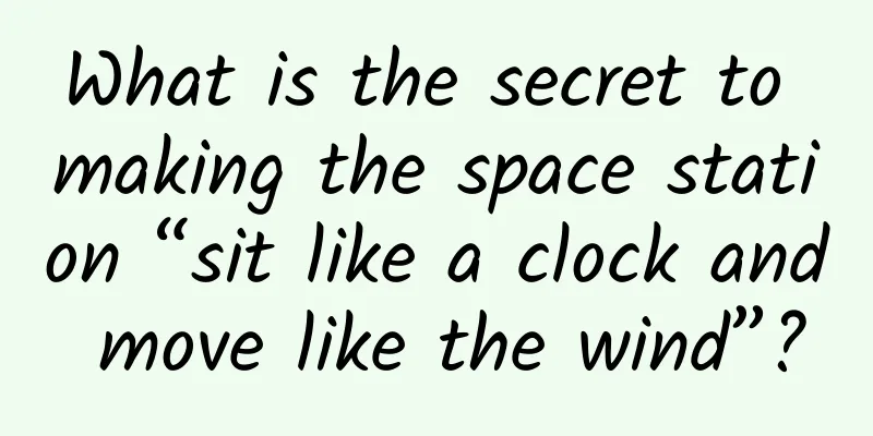 What is the secret to making the space station “sit like a clock and move like the wind”?