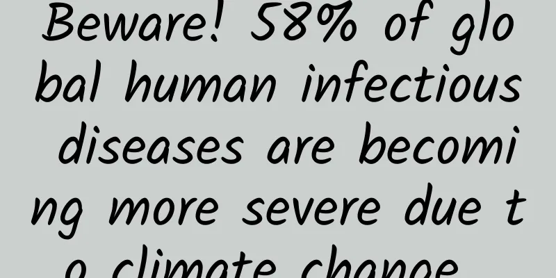 Beware! 58% of global human infectious diseases are becoming more severe due to climate change…