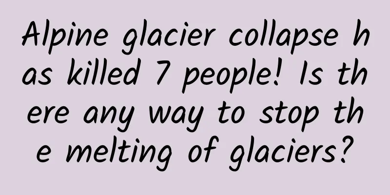 Alpine glacier collapse has killed 7 people! Is there any way to stop the melting of glaciers?