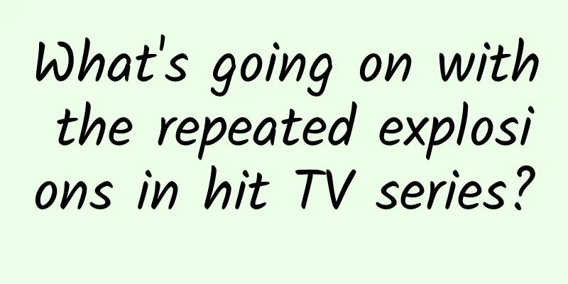 What's going on with the repeated explosions in hit TV series?