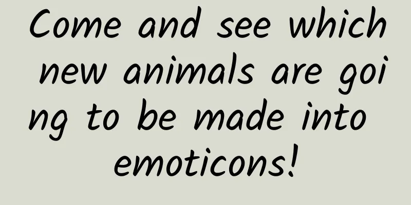 Come and see which new animals are going to be made into emoticons!