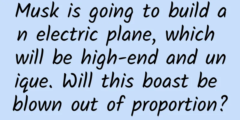 Musk is going to build an electric plane, which will be high-end and unique. Will this boast be blown out of proportion?
