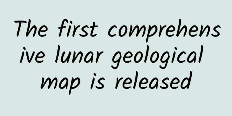 The first comprehensive lunar geological map is released
